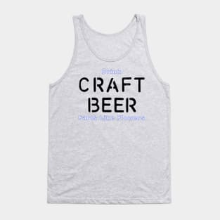 Drink Craft Beer and Fart Flowers Tank Top